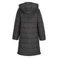 thumbnail image 5 of Qulqfy Gray Puffer Jacket Women Padded Long Plus Size Zip Up Pockets Hooded Long Sleeve Quilted Vest Fall Vest for Women 3XL, 5 of 7