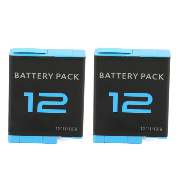 Camera Lithium Ion Battery, Action Camera Battery 1800mAh 2pcs For Action Camera Accessories