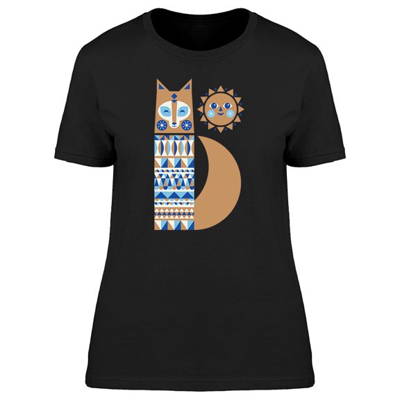 Cute Fox With Bogo Sweater Tee Women's -Image by Shutterstock