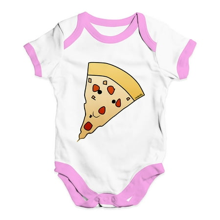 

Bodysuit Baby Romper Smiling Pizza Slice Baby Unisex Baby Grow Bodysuit