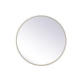 thumbnail image 1 of Elegant Decor MR4845BR 45 in. Metal Frame Round Mirror, Brass, 1 of 1