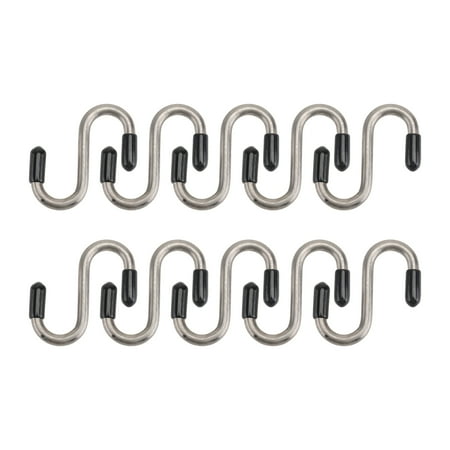 

10Pcs S Hooks Stainless Steel Hooks Heavy Duty Hooks S Shaped Hanging Hooks