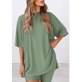 thumbnail image 5 of Conjunto Coordinado PRETTYGARDEN de 2 Piezas para Estar en Casa Verde Frijol Talla L, 5 of 5