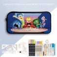 thumbnail image 3 of Movie Inside Out Pen Bag Pencil Case Makeup Bag Stationery Bag Coin Purse Key Pouch Office Supplies Storage Organizer, 3 of 7