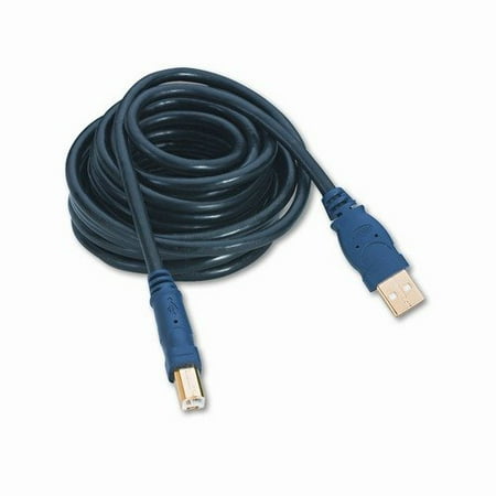 Belkin Gold Series High-Speed USB 2.0 AB/BB Cable, 16ft