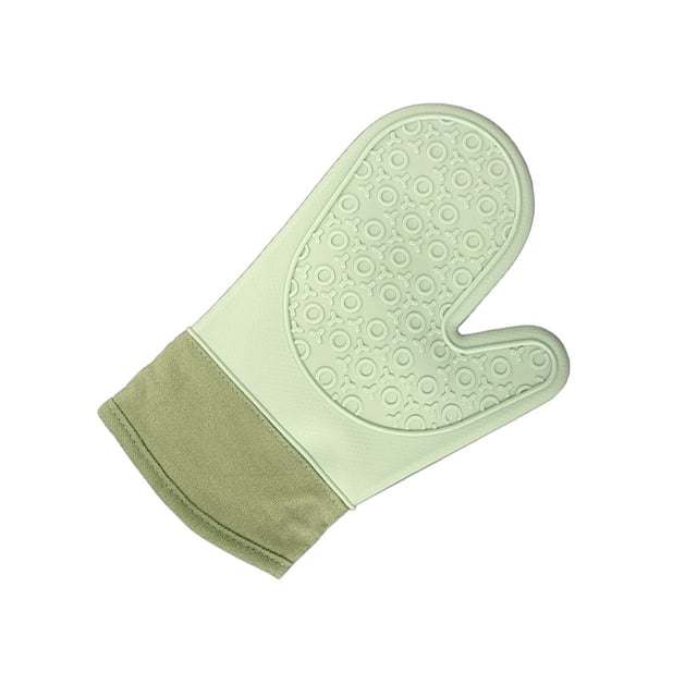 Advancent Manoplas de silicona a prueba de congelación, guantes lavables, aislamiento para horno, microondas, cocina, barbacoa, panadería, herramienta Herramientas y accesorios para hornear Verde Advancent HA081328-04