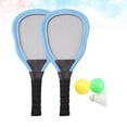 thumbnail image 1 of WHAMVOX 5Pcs Badminton Shuttlecock Blue Plastic Outdoor Play for Kids Fun, 1 of 8