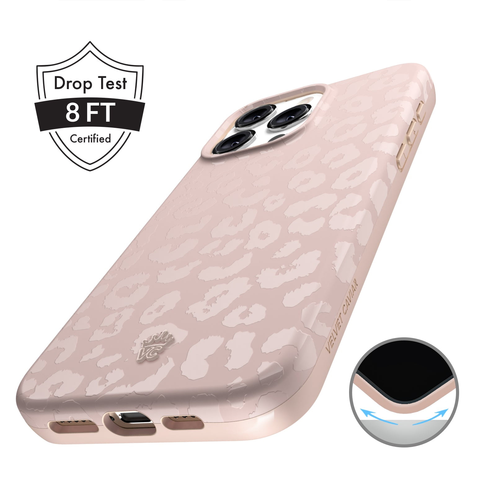 Velvet Caviar MagSafe Compatible Fashion Cell Phone Case for iPhone 15 Pro Max, Matte