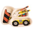 thumbnail image 1 of Bamboo Children's Plate Set Toddler's Plate Cutlery Cutlery Set, 1 of 3
