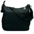 thumbnail image 4 of Baggallini Joey Large Hobo Crossbody Black CHEETAH PRINT Water-Resistant Nylon, 4 of 9