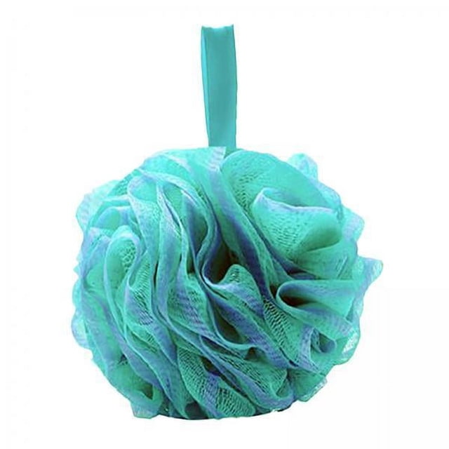 2 Esponjas de ño de Malla de ño, Accesorios de ño, Herramienta de Limpieza Corporal, Puf de Ducha Colgante Portátil, Esponja de Ducha, Exfoliant 3 piezas