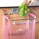 thumbnail image 3 of Percha multifuncional para bolsas de basura de cocina, soporte creativo para bolsas de basura de acero inoxidable para puerta trasera, 3 of 4