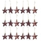 thumbnail image 1 of 18 piezas elegantes estrellas de cinco puntas árbol de Navidad decoración de estrellas decoraciones colgantes de Navidad, 1 of 7