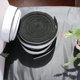 thumbnail image 2 of 2pcs High Temperature Resistant Sealing Strip Self-adhesive Felt Strip (Black), 2 of 4