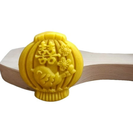 

QUSENLON Cookie Moulds 3D Wooden Baking Mould Cookie Biscuit Press Stamp Mold Baking Tool