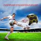 thumbnail image 5 of Greeniant Entrenador de fútbol para niños, ayuda de entrenamiento de fútbol ajustable, tela de nailon para niños, cinturón de práctica de patada de Type2 Greeniant OD001112-00B, 5 of 6