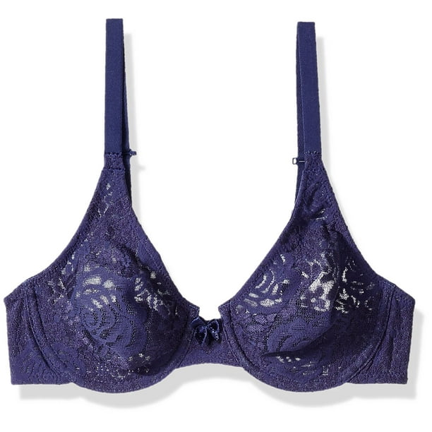 Wacoal Wacoal NEW Blue Womens Size 38 C Convertible Halo Lace