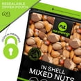 Mixed Nuts (In Shell) Brazil Walnuts Almonds Hazelnuts Pecans (1 lbs