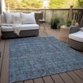 thumbnail image 3 of Addison Rugs Machine Washable Indoor/ Outdoor Traditional Boho Chantille Rug Teal - 9' x 12', 3 of 5