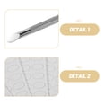 thumbnail image 3 of IDEANATEGRATE 6Ud Empujador Y Limpiador De Cutículas Doble Para Cuidado Eficiente En Plata, 3 of 8