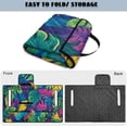 thumbnail image 4 of HUIACONG Colorful Leaves Golf Cart Covers Seat 4 Pocket Anti-Slip Golf Cart Covers Seat Club Car Portable Breathable Fit Most Cars EZGO Yamaha Club Car, 4 of 7