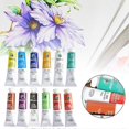 thumbnail image 3 of 12pcs Oil Painting Pigment Paint Tube Set Art Drawing Set for Artists Beginners, 3 of 3