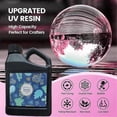 thumbnail image 2 of UV Resin 500g -Crystal Clear Hard UV Fast Curing Epoxy Resin Supplies, 2 of 5