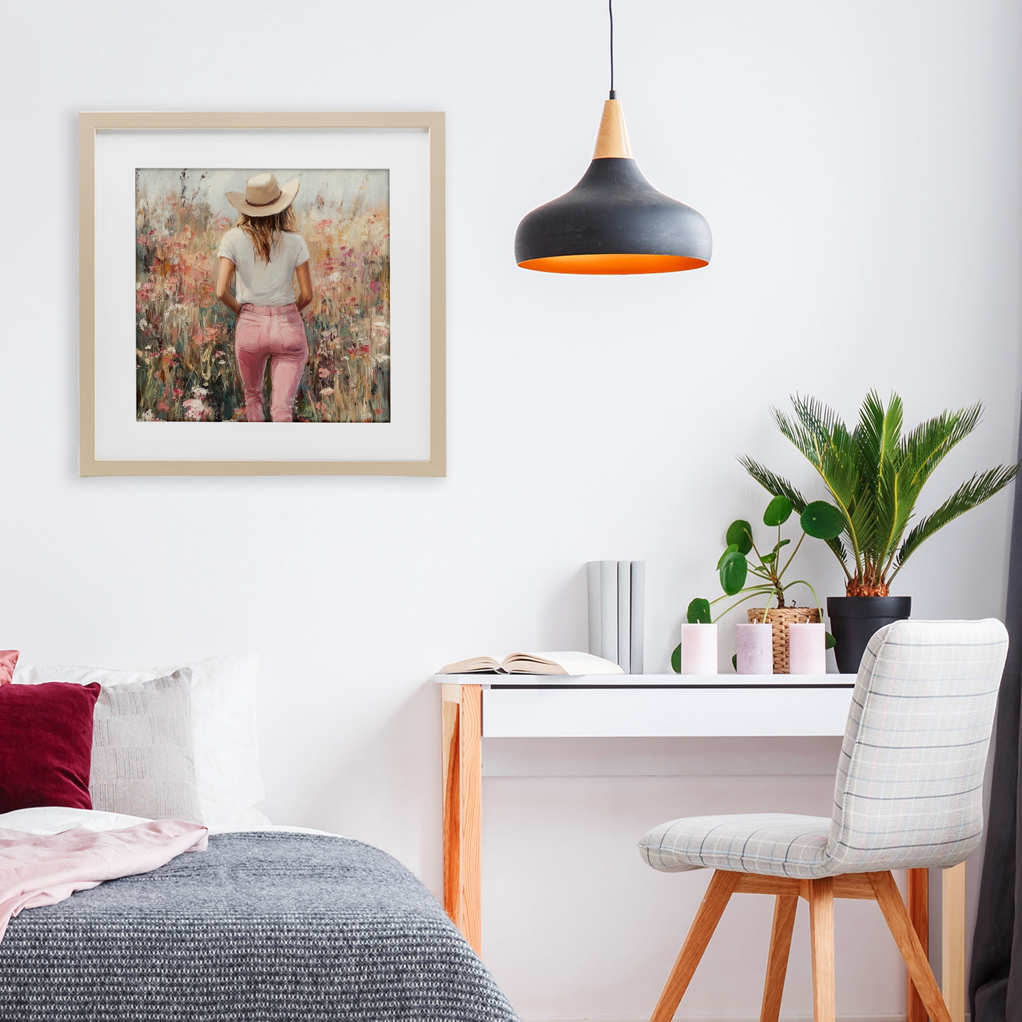 Stupell Industries Moment Of Peace Birch Framed Print Under Glass, design by Heidi Kuntz