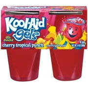 Kraft Handi-Snacks: Cherry Tropical Punch 4 Ct Gel Snacks, 14 oz