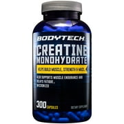 BodyTech Creatine Monohydrate, 300 Capsules