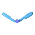 thumbnail image 1 of Women Men Thigh Inner Outer Trainer Unisex Arm Leg Exerciser Fitness Exercise Strength Training Tool, Blue, 1 of 9