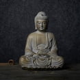 thumbnail image 1 of Estatua de Buda Baoblaze Artesanía Feng Shui Figurita coleccionable Escultura budista 20x17x26cm, 1 of 8