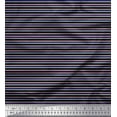 thumbnail image 1 of Soimoi Cotton Voile Fabric Horizontal Stripe Print Fabric by The Yard 42 Inch Wide, 1 of 1