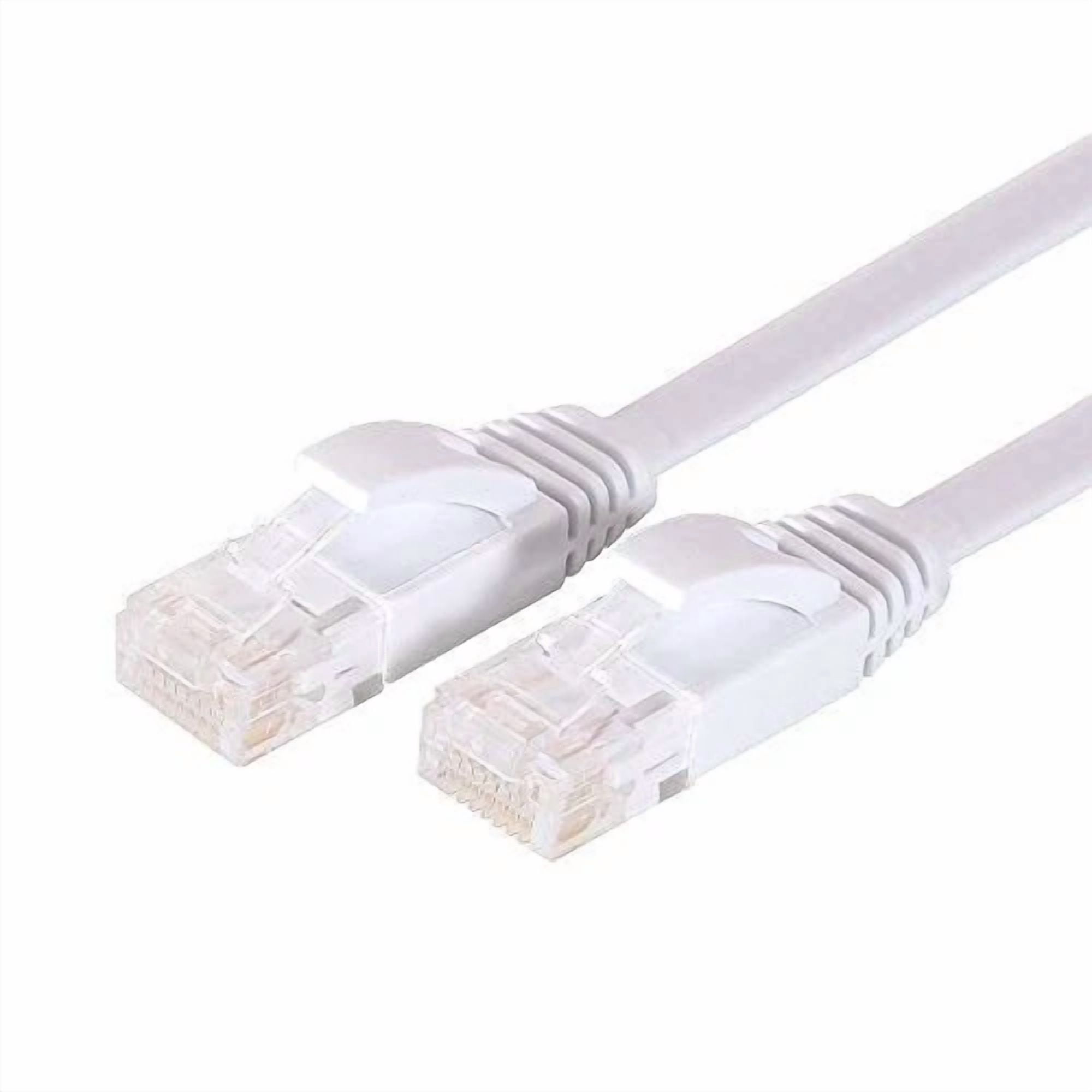 BUTTERFLY- 100 Ft White Rj45 Cat6 Ethernet Lan Network Cable Patch Cord For Pc Laptop Ps4