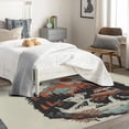 thumbnail image 4 of Adventure Rug for Boys Room - Adventure Rug & Home Decor, 3x5 Area Rug, Camping Nature Landscape Rugs for Entryway, Washable Non Slip Soft Low Pile Small Indoor Door Mat, Boys Beige Carpet, 4 of 7