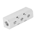 thumbnail image 4 of Air Distribution Air Manifold Block G1/2 Supply Port G1/4-Inch Output Port Aluminium Air Coupler Fast Connector for Compressed Air Piping Systems, 4 of 7