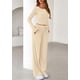 thumbnail image 3 of Conjunto Coordinado PRETTYGARDEN 2 Piezas Beige XL con Camisa Henley, 3 of 8