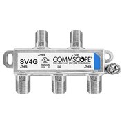 Commscope SV-4G HomeConnect 4-Way Coaxial Cable Splitter 5-1002 MHz CATV 120 dB 75 ohm