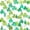 Green 4-leafs, variant on Snowflake White Silver Christmas Party Decorations Garland - 6pcs Winter Girl Birthday New Year Hanging Decoration Streamers Banner Wonderland Party Supplies