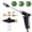 2B-Black, variant on Fuebueo High Pressure Hose Nozzle, Jet Nozzle Power Washer for Garden Hose, Hydro Jet Car Wash Sprayer with 3 Tips, Heavy Duty Cleaning Tool, 17.6 Inch