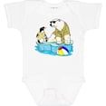 thumbnail image 3 of Inktastic Penguin and Polar Bear Iceberg Beach Bums Boys or Girls Baby Bodysuit, 3 of 5