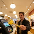 thumbnail image 3 of Tap to Pay, Secure Contactless Payment Device for Quick Transactions, Portable Tap-to-Pay Tool with Encrypted Technology for Retail Dining Travel, Yellow, 3 of 4