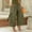 Green women's high waisted capri pants a1, variant on Women's High Waisted Wide Leg Capri Pants with Pockets Casual Loose Cropped Palazzo Trousers Summer Beach Work Lounge Cargo Pants Solid Fashion Clothes, Black M