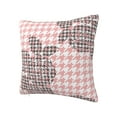 thumbnail image 2 of YFYANG Square Decorative Throw Pillow Case (Without Pillow Insert), Pink Baroque Pattern Bedroom Sofa Car Cushion Cover, 26"x26", 2 of 9