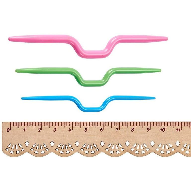 3 Sizes Knitting Cable Needles Plastic Knit Cable Stitch Knitting Needles  Smooth Crochet Hook Crooked Needle Curved Crochet Hook Sewing Accessories  Tool - Temu Slovenia