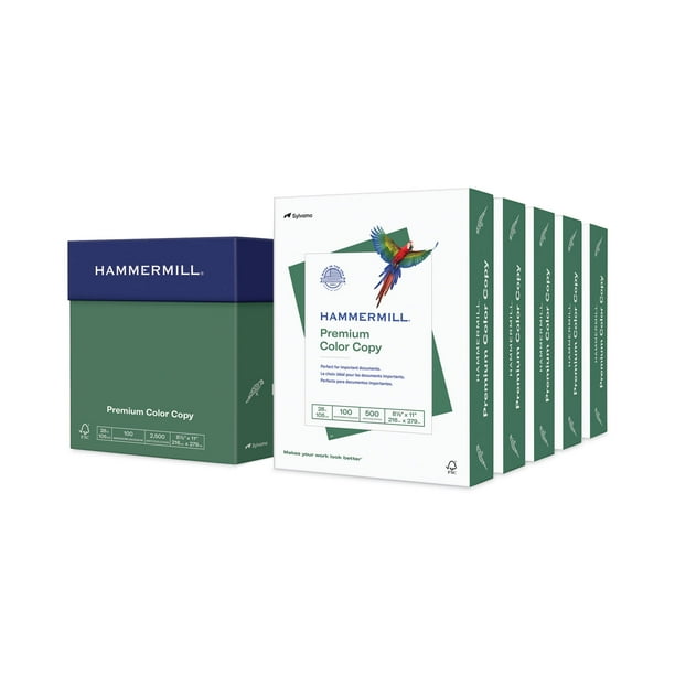 Hammermill Premium Color Copy Print Paper, 28 lb Bond Weight, 8.5 x 11