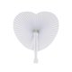 thumbnail image 1 of 12pcs Heart Shape Paper Fan Handheld Folding Fans for Wedding Festival Party Favors, 1 of 4