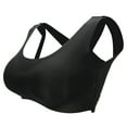thumbnail image 2 of Qiilu Women Wireless Color Front Buckle Vest Breathing S Plus Size, 2 of 8