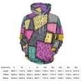 thumbnail image 2 of Colorful Patchwork Quilt Design Men's Women New Sweatshirt Hoodie Men's Plus Size Sweatshirt Hooded Sweatshirt 3d Printed Street Men's Cloth, 2 of 6