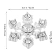 thumbnail image 6 of OUNONA 20Pcs Zinc Alloy Tiny Charms for Christmas Crafting and Winter Scrapbooking Decorations, 6 of 6